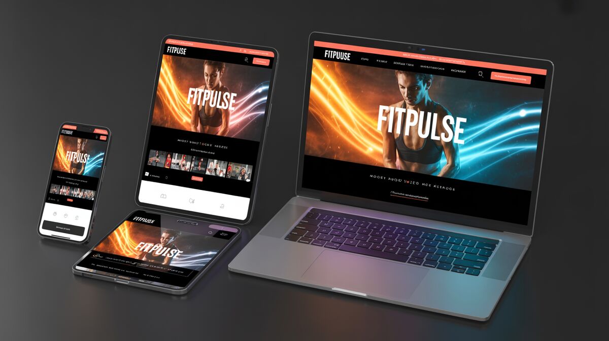 FitPulse – Fitness & Health Website Design